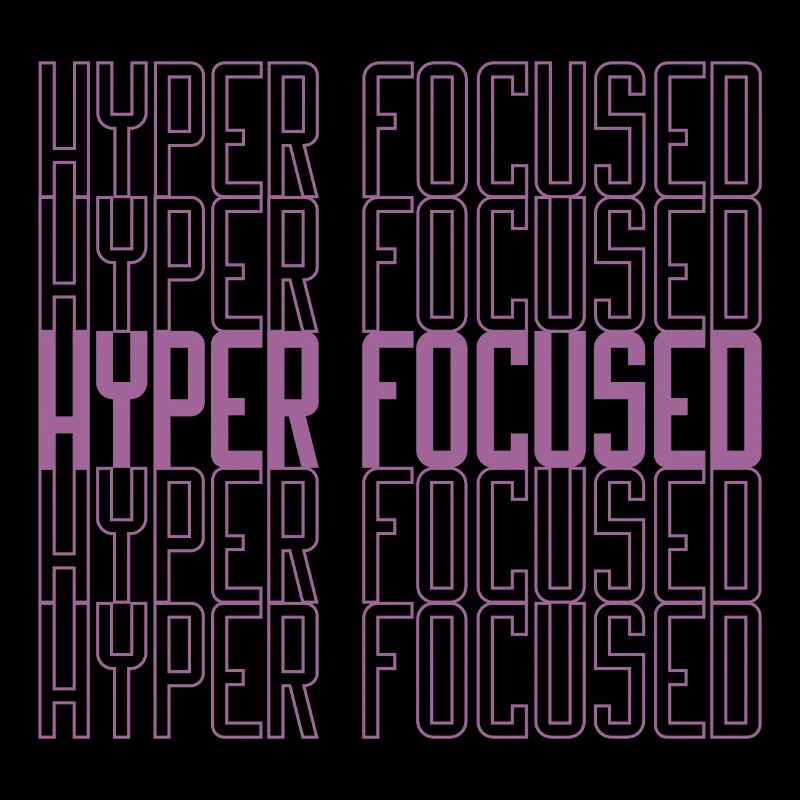 Hyperfocused in pink