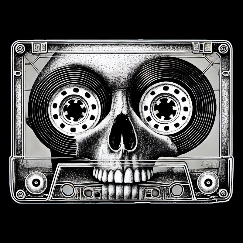 Cassette Skull - Bande Sonore de la Vie
