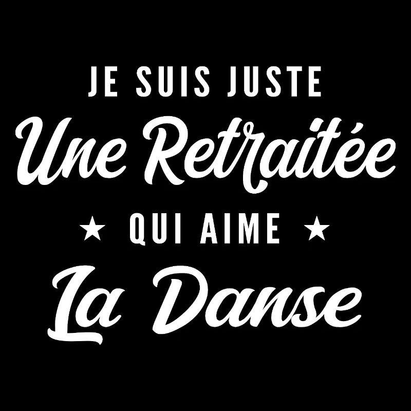 Je suis une retraitée qui aime la danse