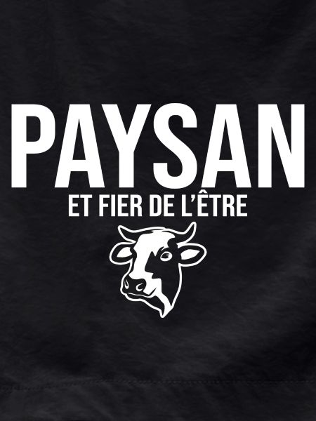 Peasant and proud of it