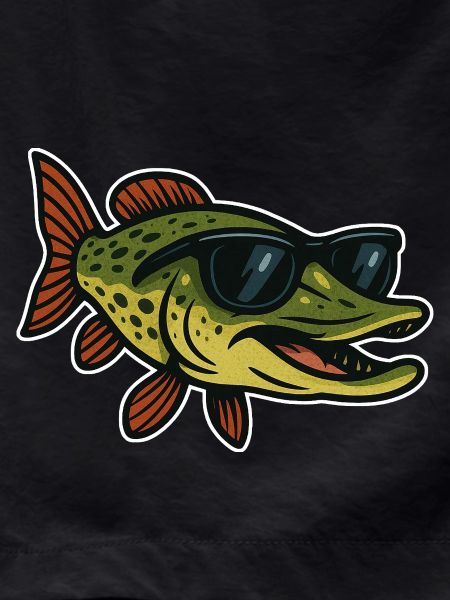 Pike with sunglasses