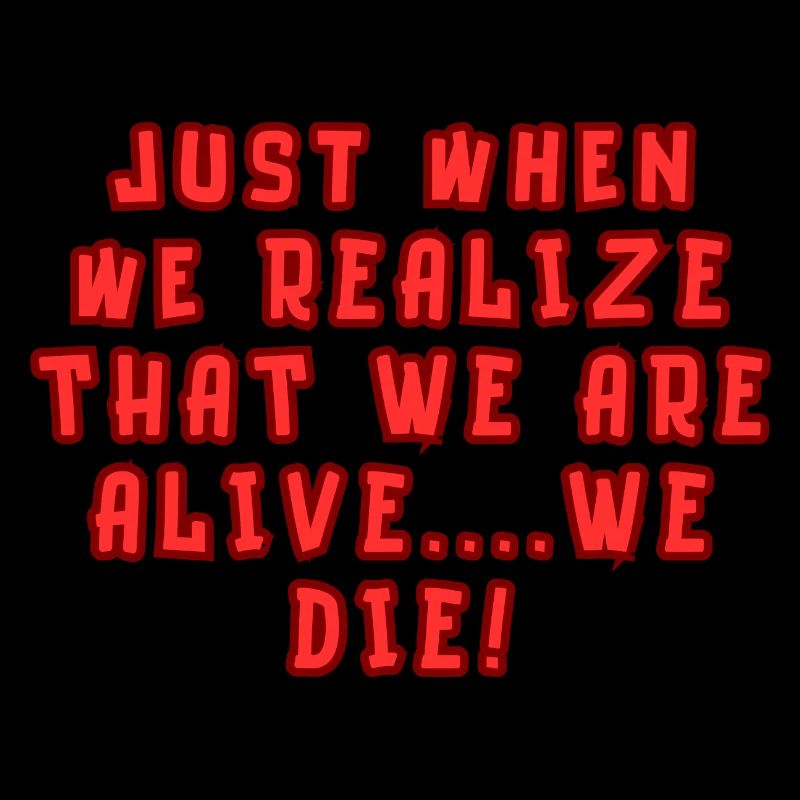 Just when we realize....