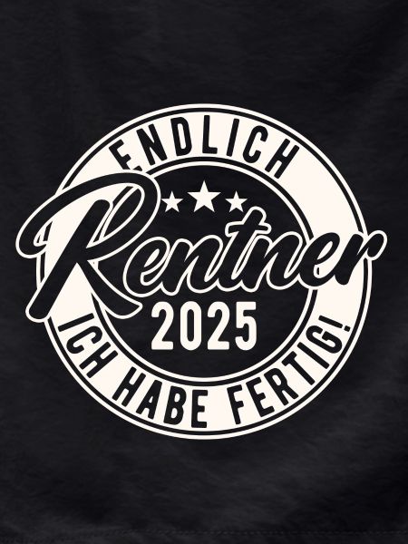Pensioner 2025 I'm done