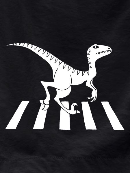 Pedestrian Dinosaur (White)