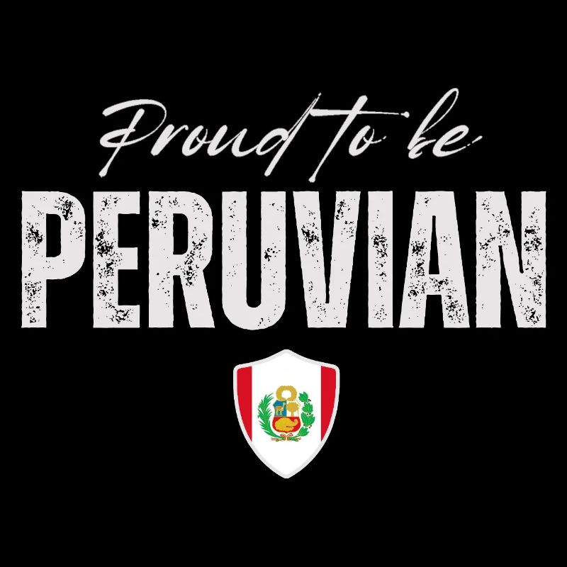 Stolzer Peruaner, hergestellt in Peru