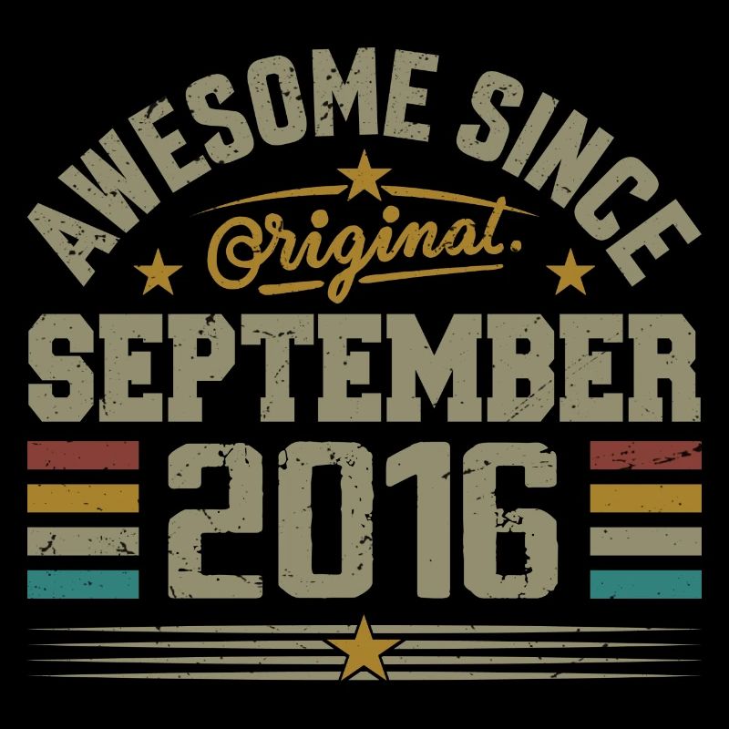 Cadeau Septembre 2016 Construit en Septembre 2016