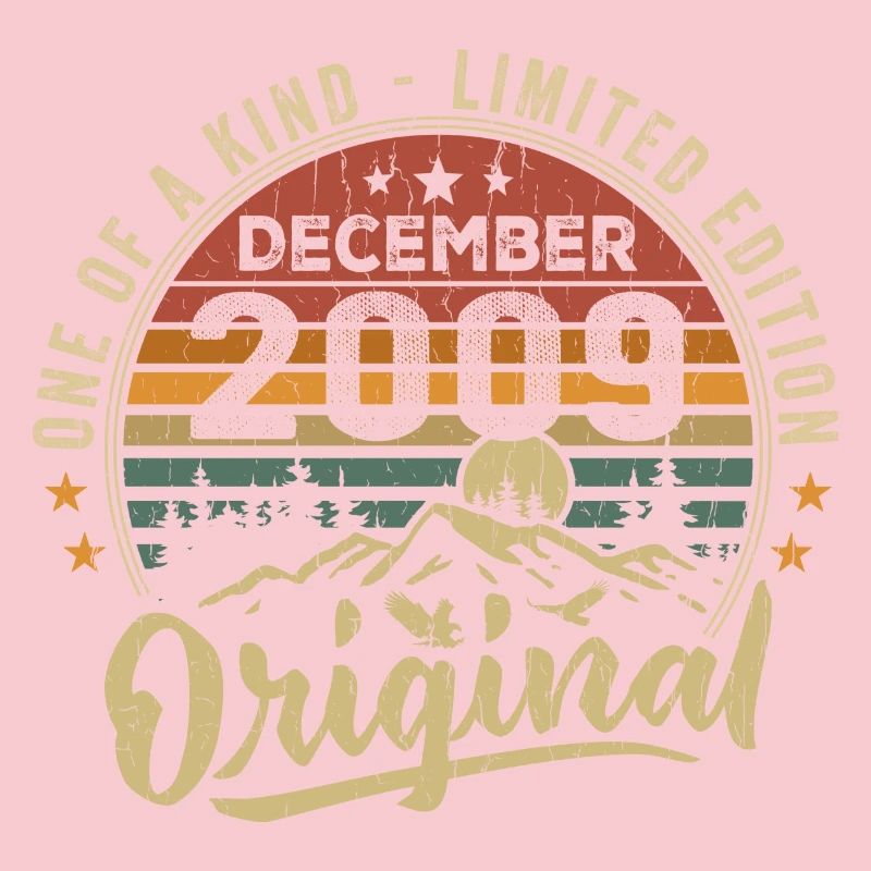 Retro Vintage Dezember 2009 Geburtstagsgeschenk