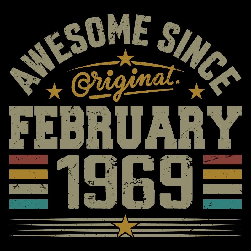 Février 1969 Cadeau 56e Anniversaire, Février 1969