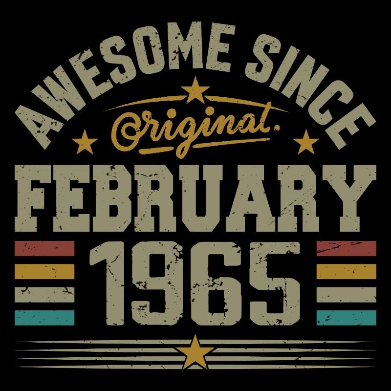 Février 1965 Cadeau 60e Anniversaire, Février 1965
