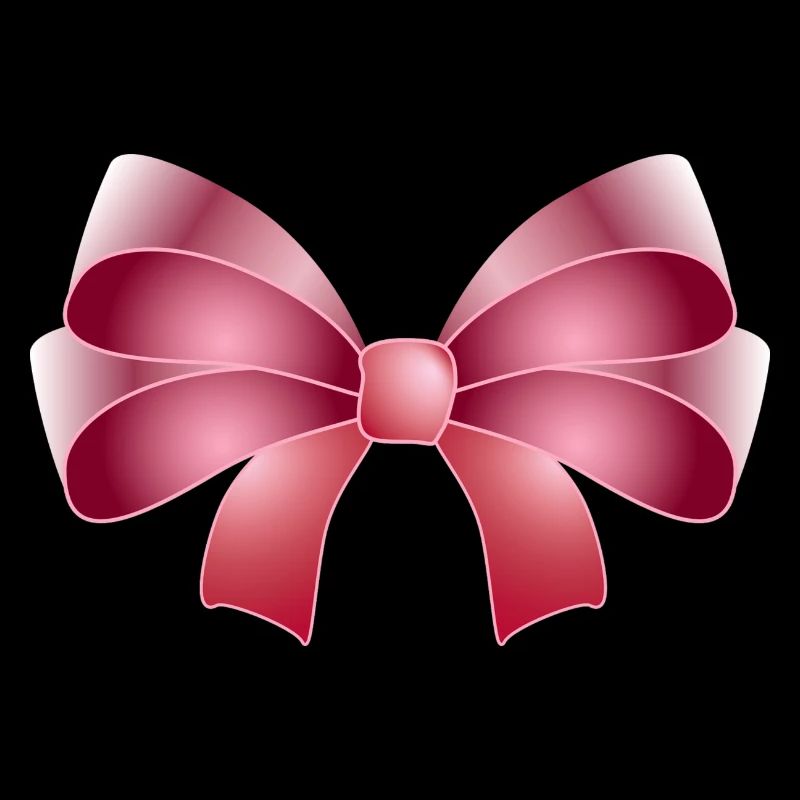 Elegante Schleife in rosa