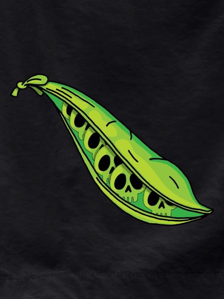Pea skulls