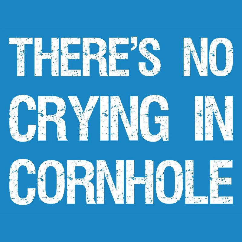 Il n’y a pas de pleurs dans le jeu de lancer de sacs de haricots Cornhole