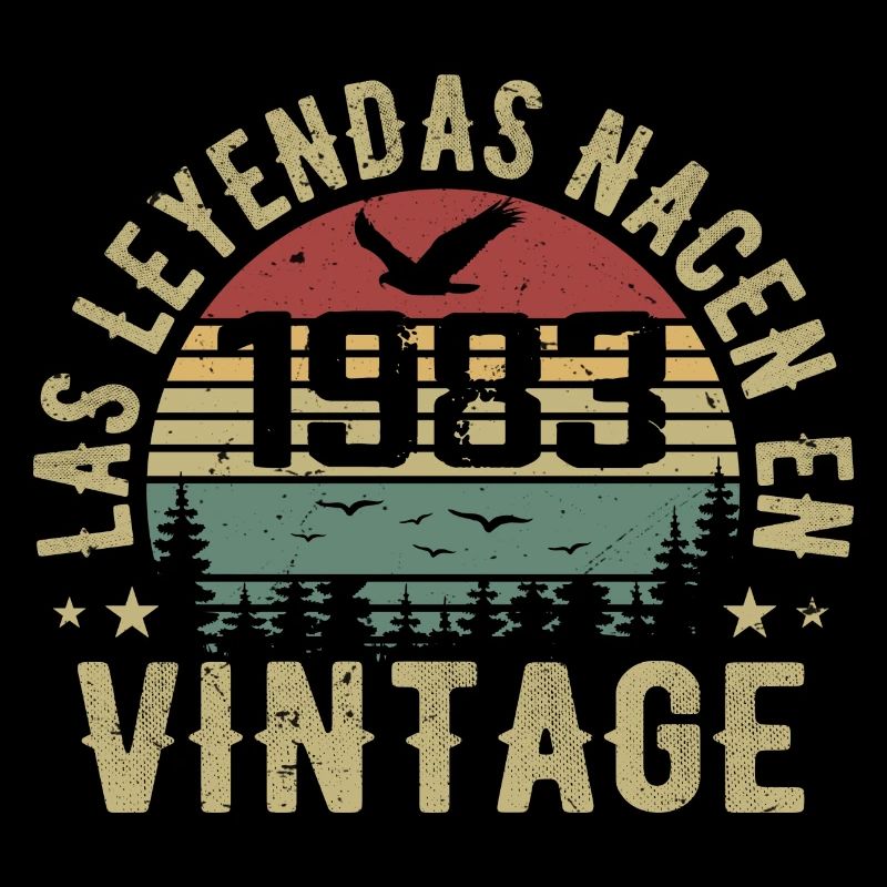 Legenden werden geboren 1983 Geburtstagsgeschenk 1983