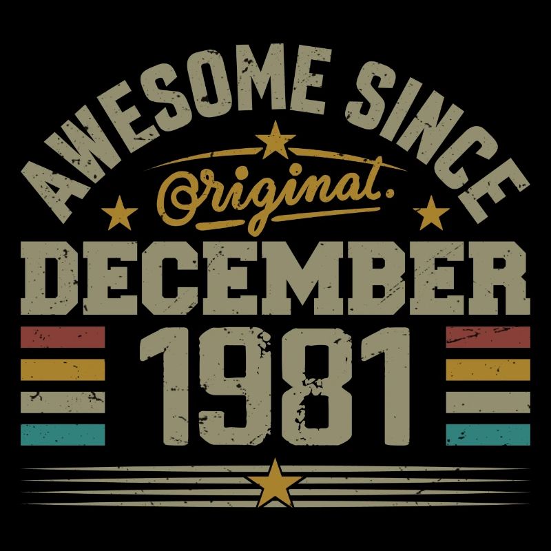 December 1981 - December 1981 Birthday Gift