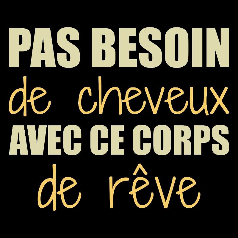 Pas besoin de cheveux avec ce corps de rêve