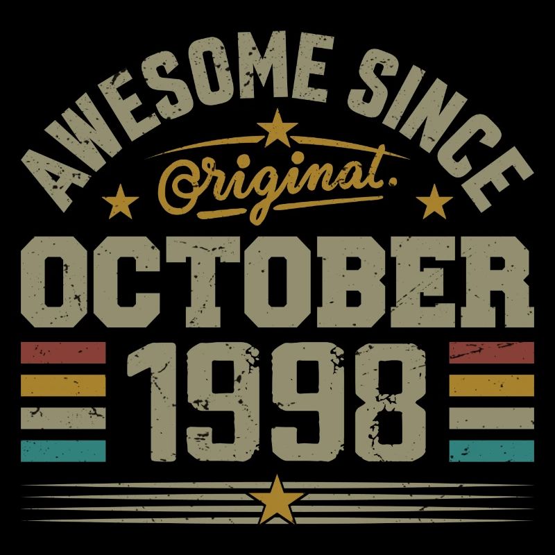 Born in October 1998 | Birthday October 1998