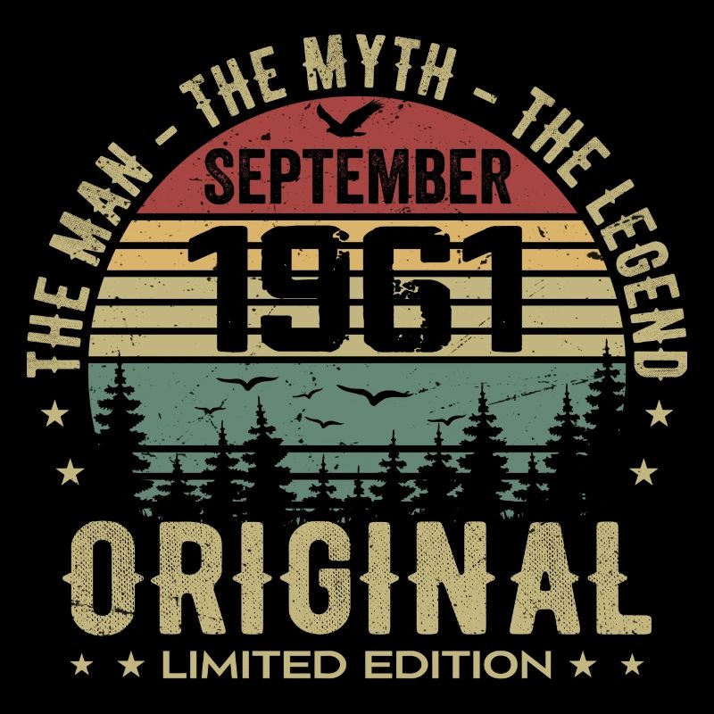 Anniversaire Original 1961 - Cadeau Septembre 1961