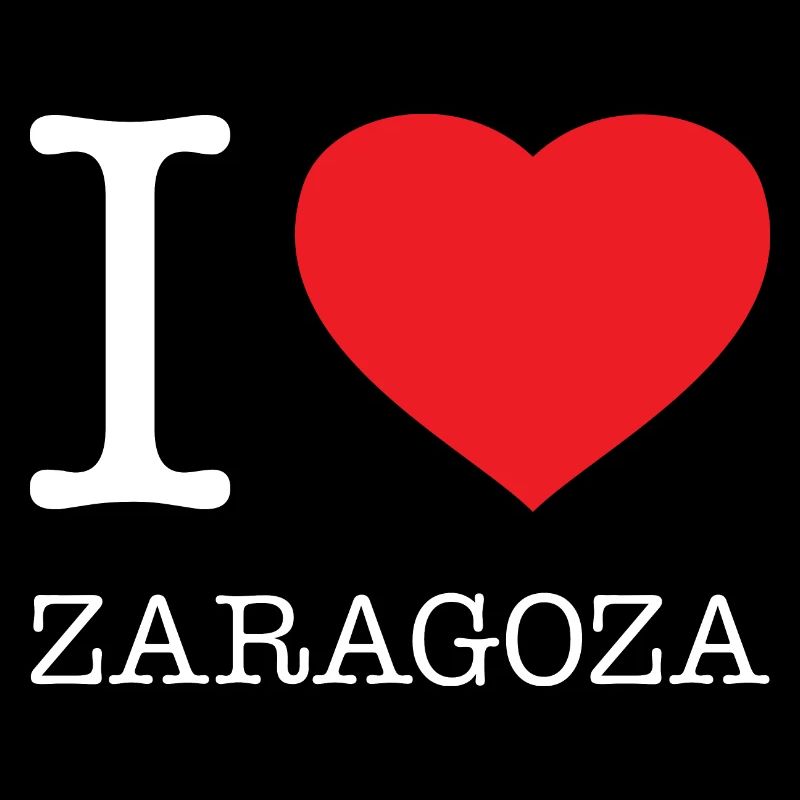 I LOVE ZARAGOZA Spain Saragossa Spanien
