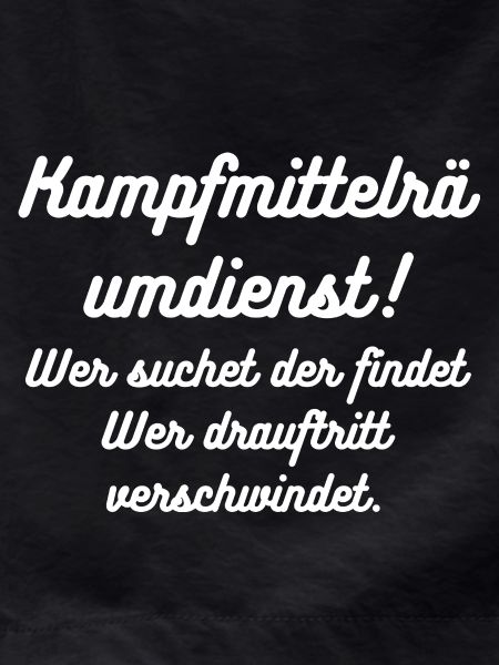 HN Kampfmittel Text Retro Script