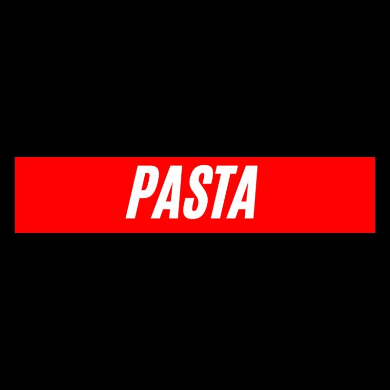 Pasta, dein Liebling essen sind Nudeln