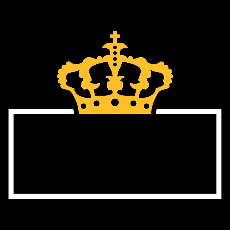 Shield king crown