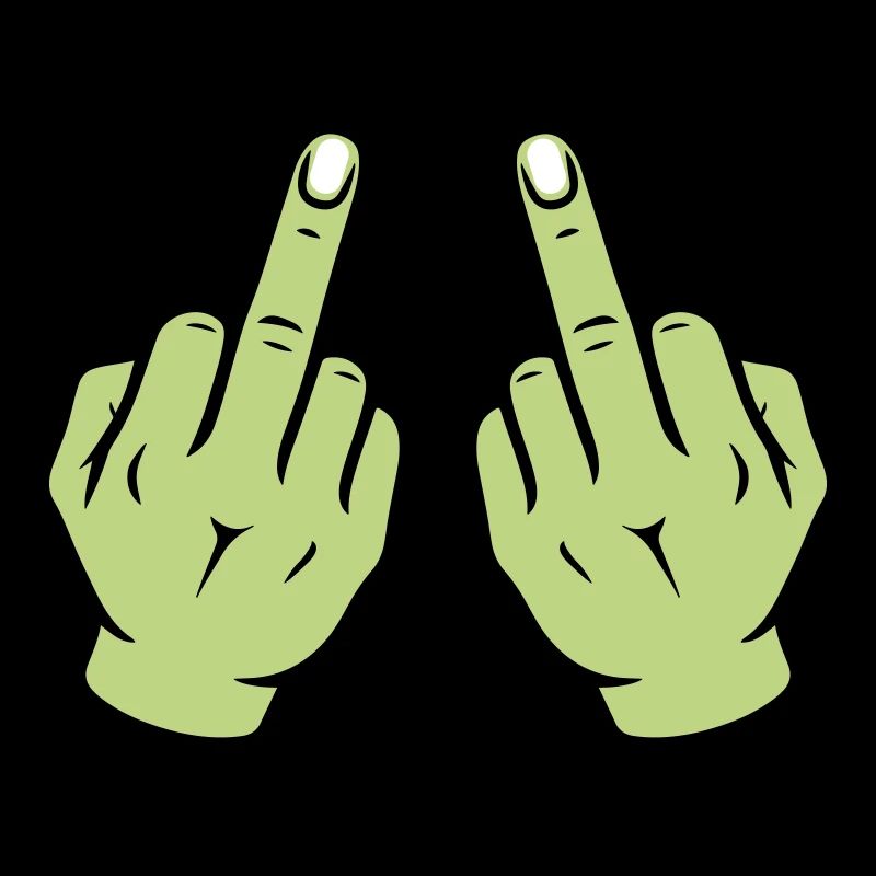 Middle Finger Hand