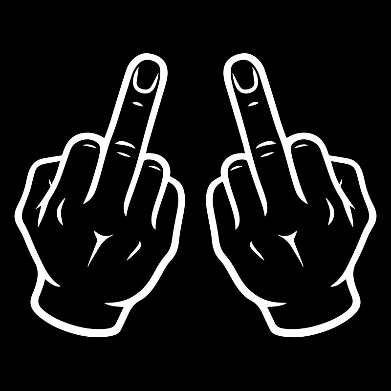 Mittelfinger Hand