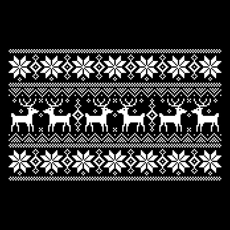 Merry Christmas pattern 1 (dark)