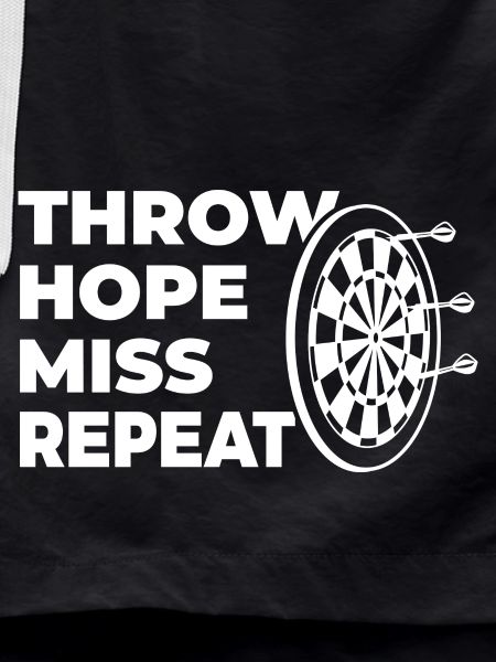 throwing, hoping, missing, repeating