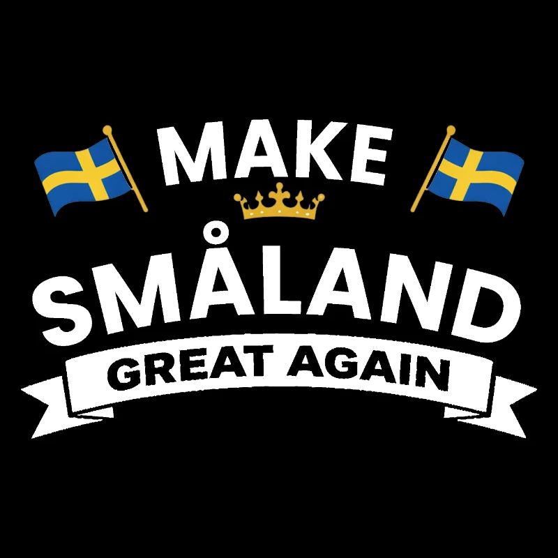 Couronne du Ruban du Drapeau du Småland