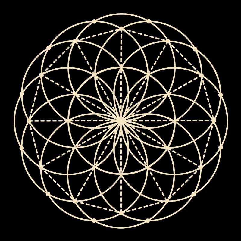 Sacred Geometry Flower