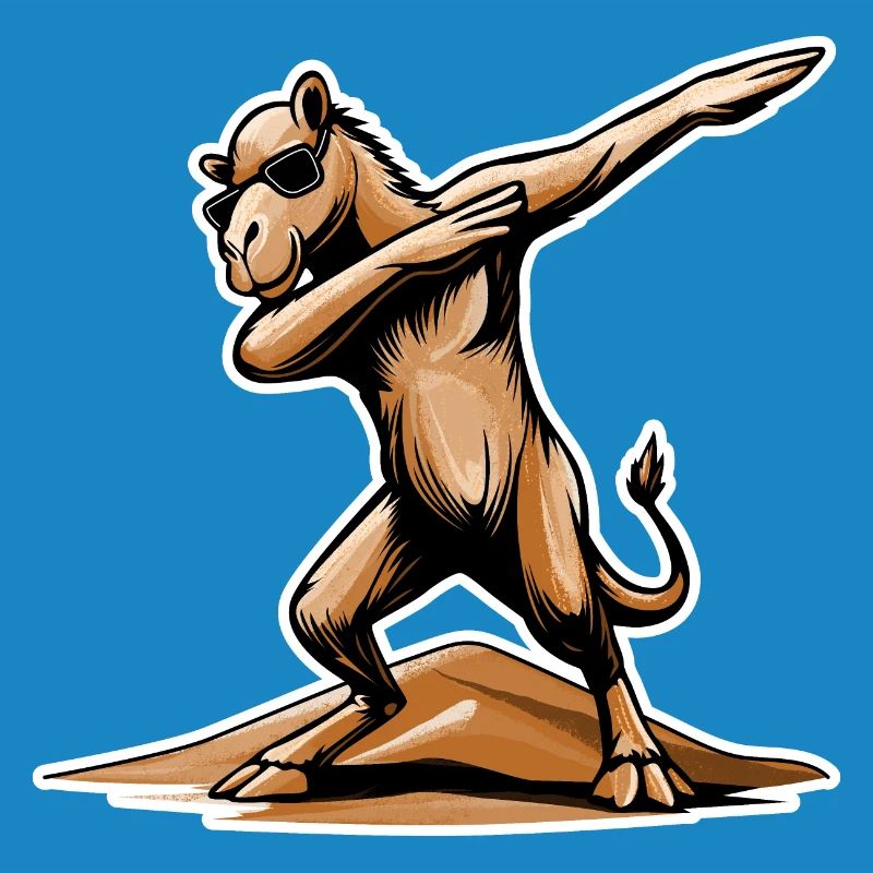 Cool Dab Dance Dromedary – Desert Fun in Dubai