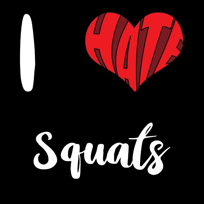 Workout I Hate Squats Training Exercise