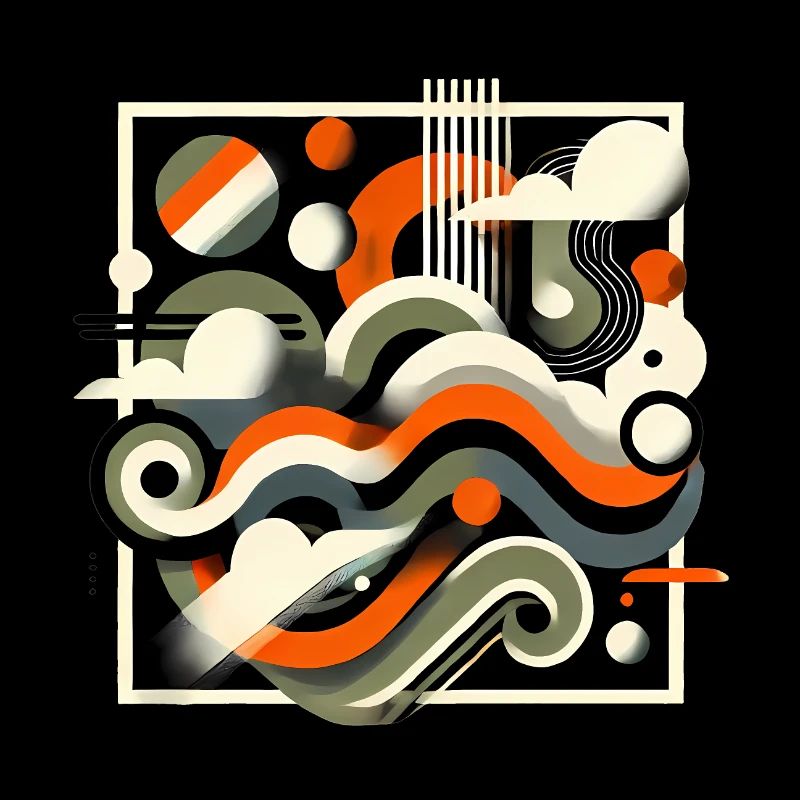 Bold Abstract Art in Vibrant Colors