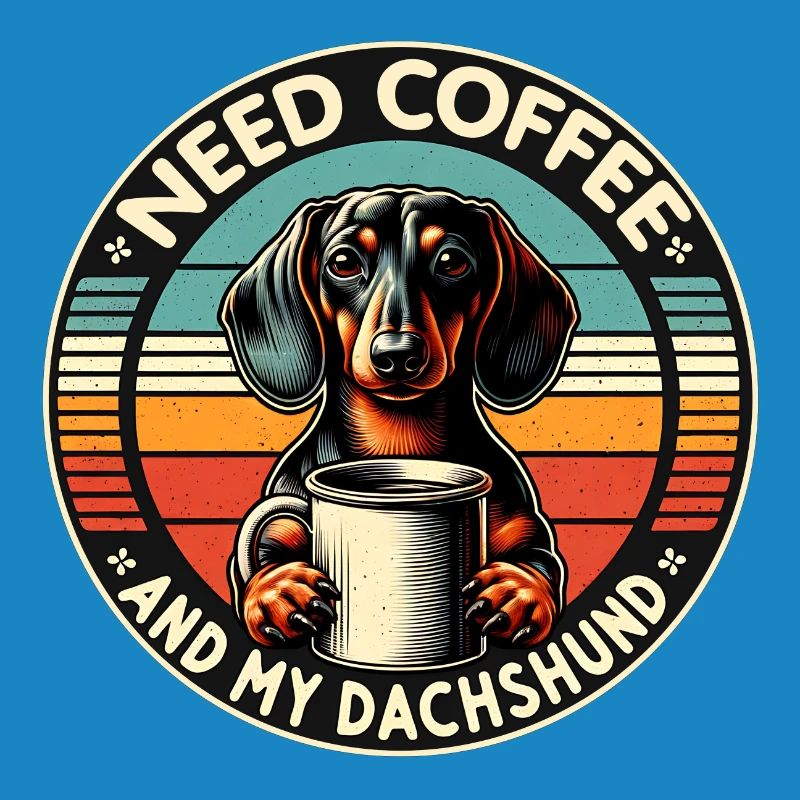 Just need coffee and my dachshund