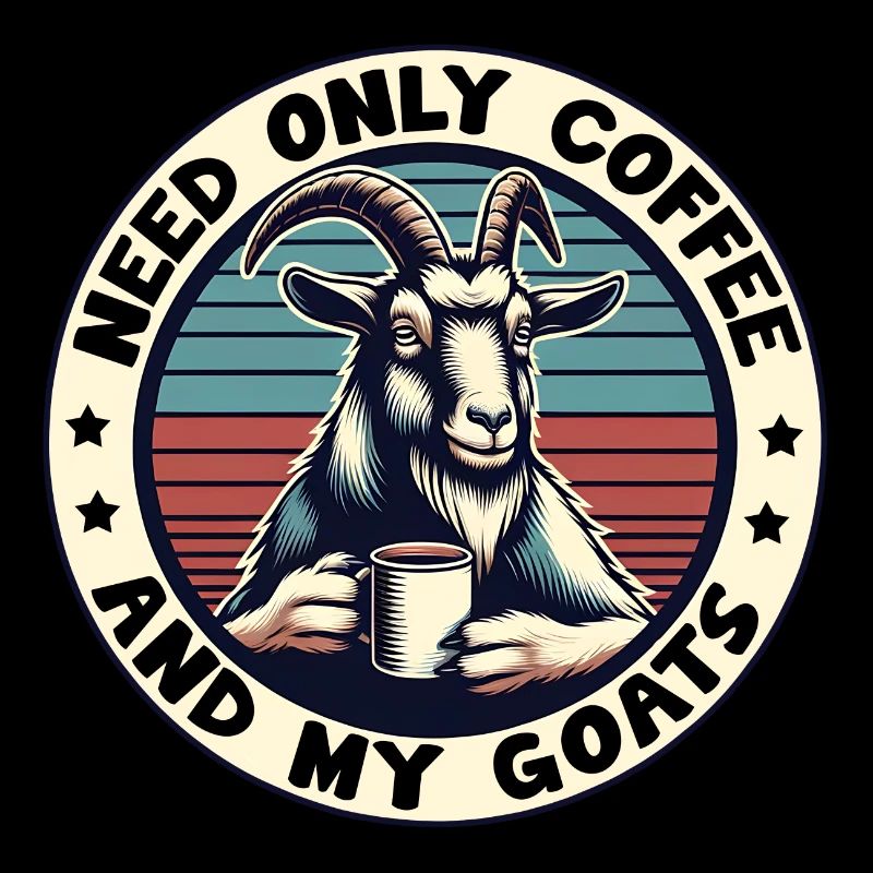Just need coffee and my goats