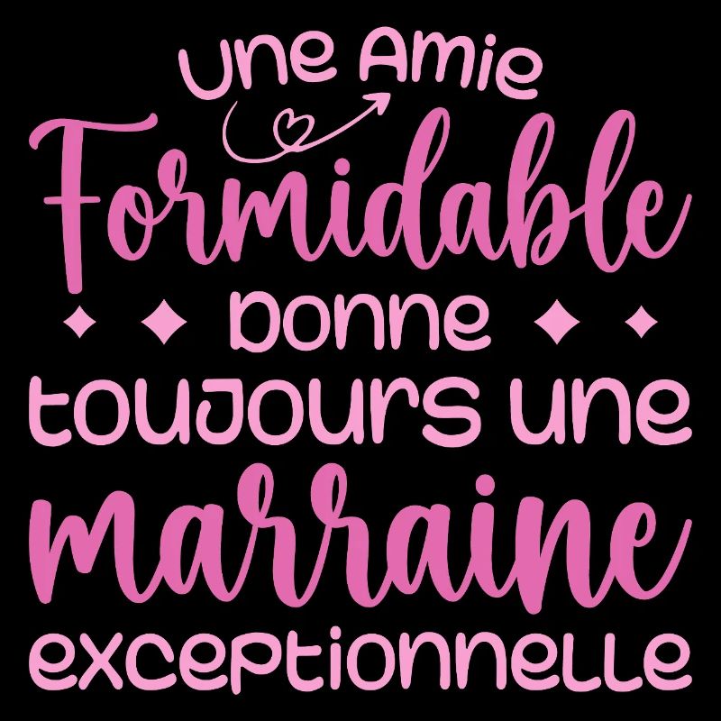 Amie formidable donne une marraine exceptionnelle