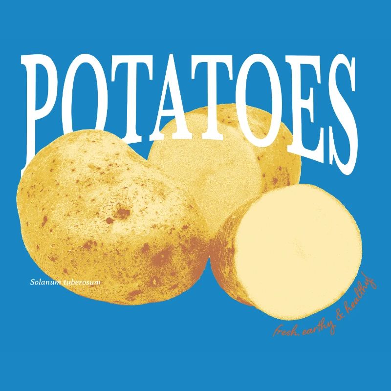 Potatoes – Retro Vegetable Statement