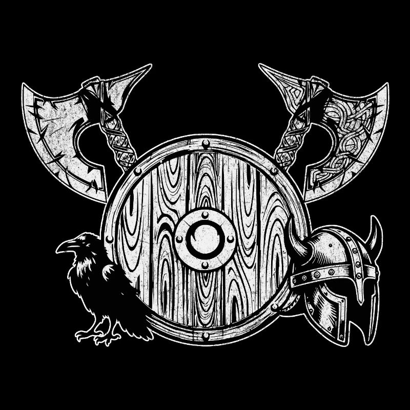 Nordic Axe and Shield