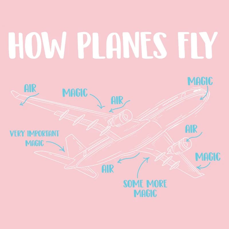 How Planes Fly Bold Aviation Engineer Humor