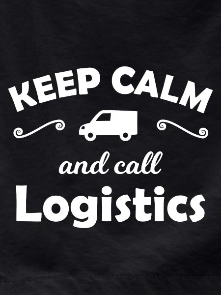 Keep Calm Logistik Spruch
