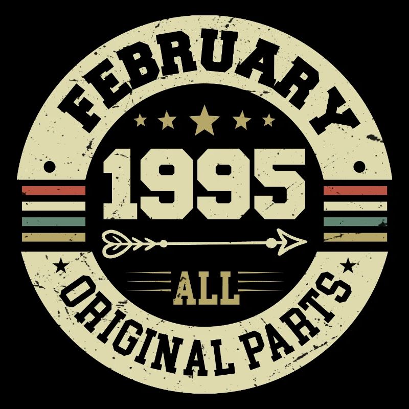 February 1995 Vintage Birthday Gift 1995