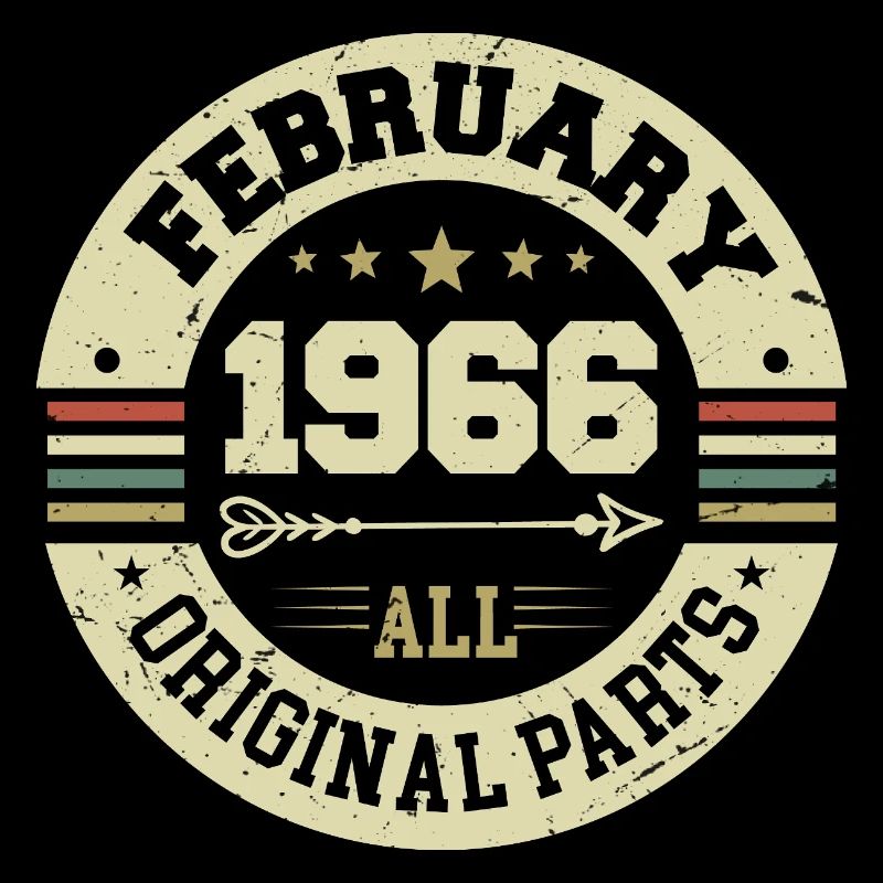 Février 1966 Vintage Cadeau d’anniversaire 1966