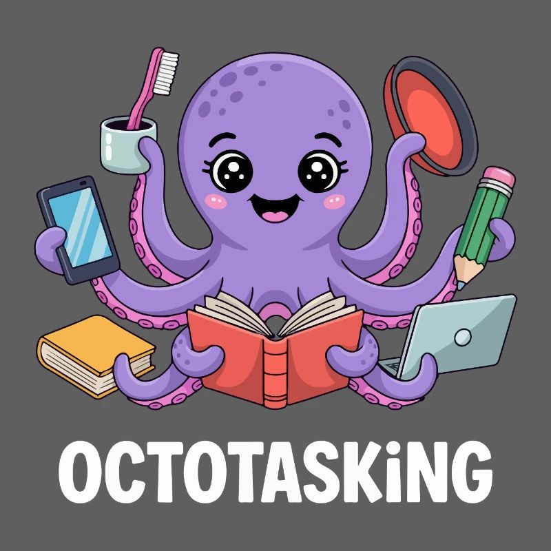 Octotasking Creature in Multitask Mode
