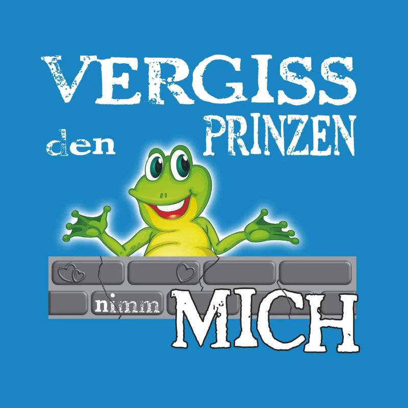 Frosch König textile Geschenkidee