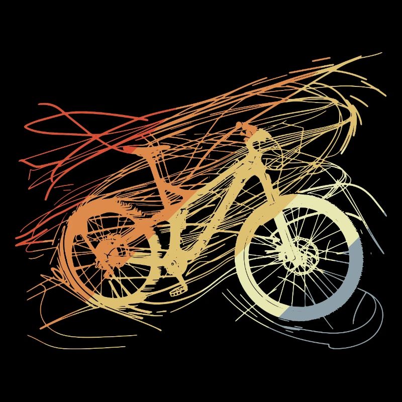 Bicycle Sketch Vintage