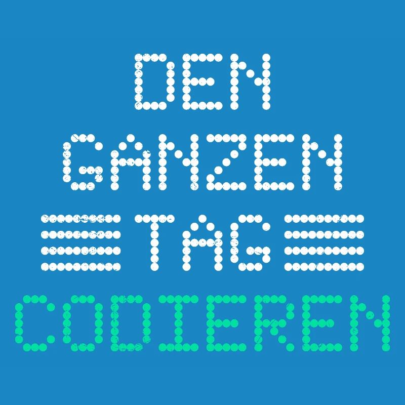Nerd Computer DEN GANZEN TAG CODIEREN LUSTIG