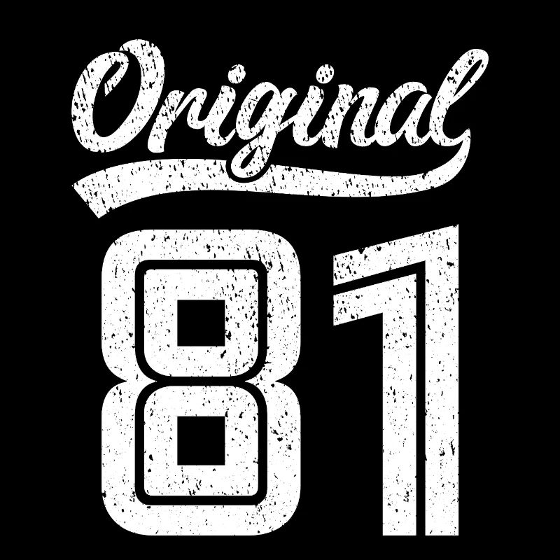 1981 Original 81 Né en 1981