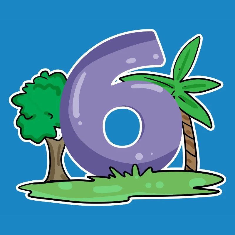 Number 6 Pattern