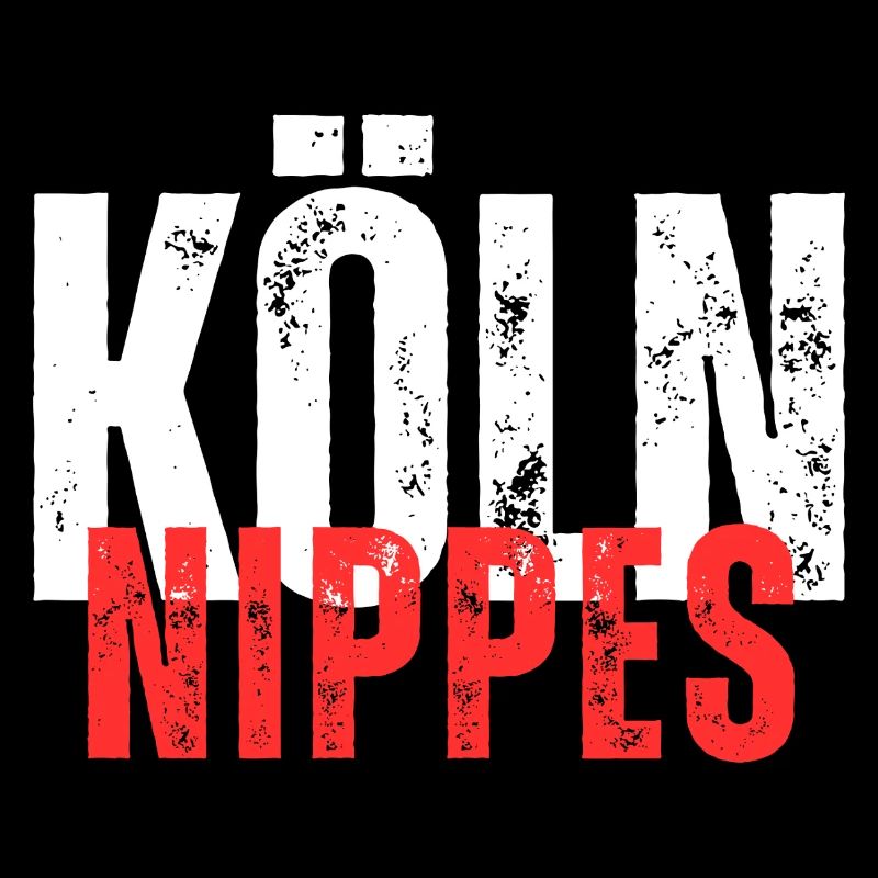 Nippes weiß rot